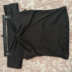 Chic Black Off-Shoulder Top